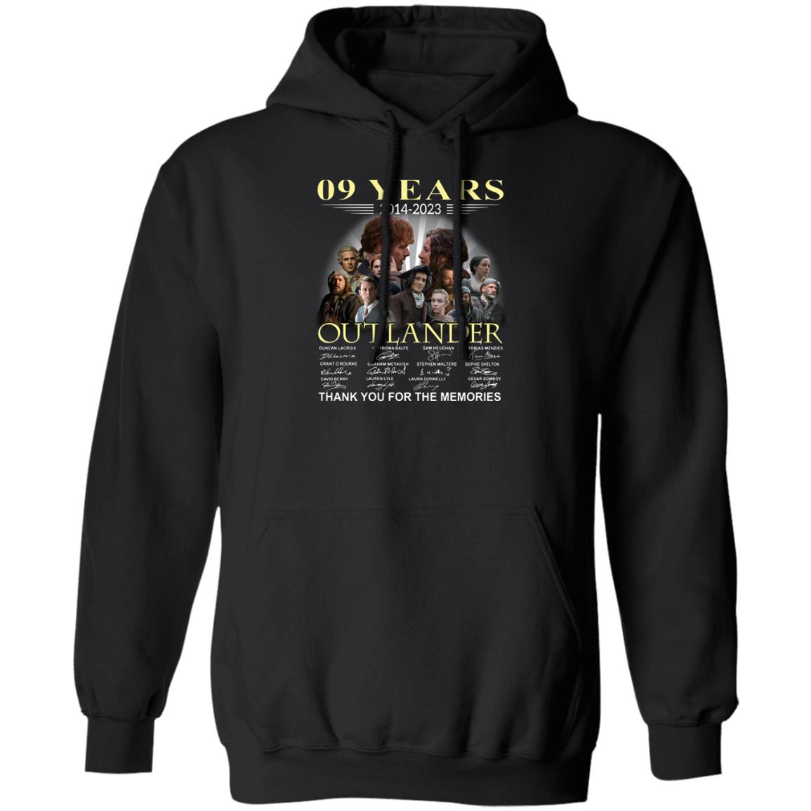 09 Years 2021-2023 Outlander Thank You For The Memories Shirt