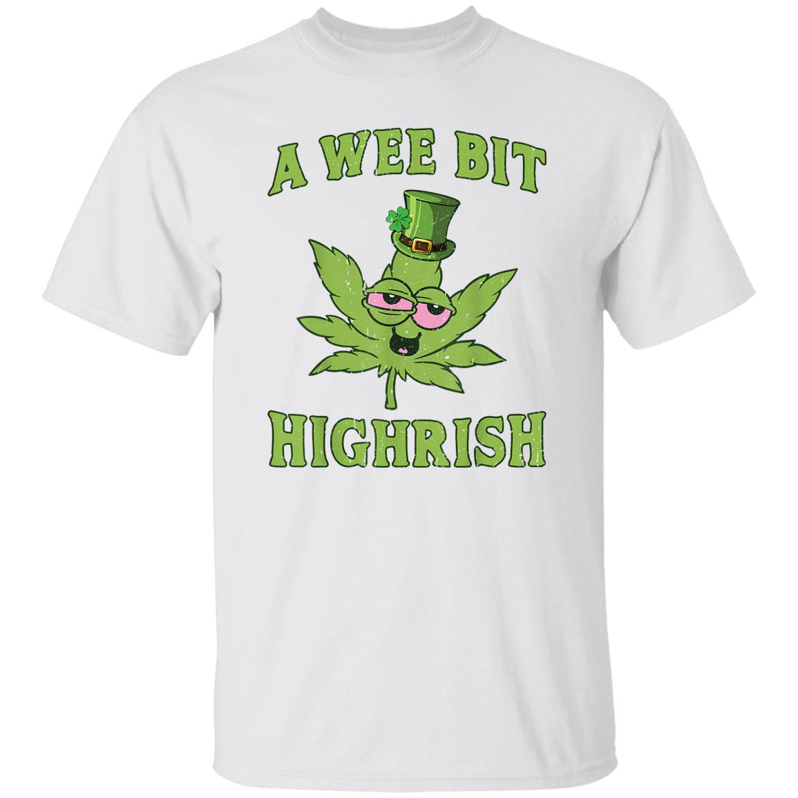 St Patricks Day A Wee Bit Highrish Shirt