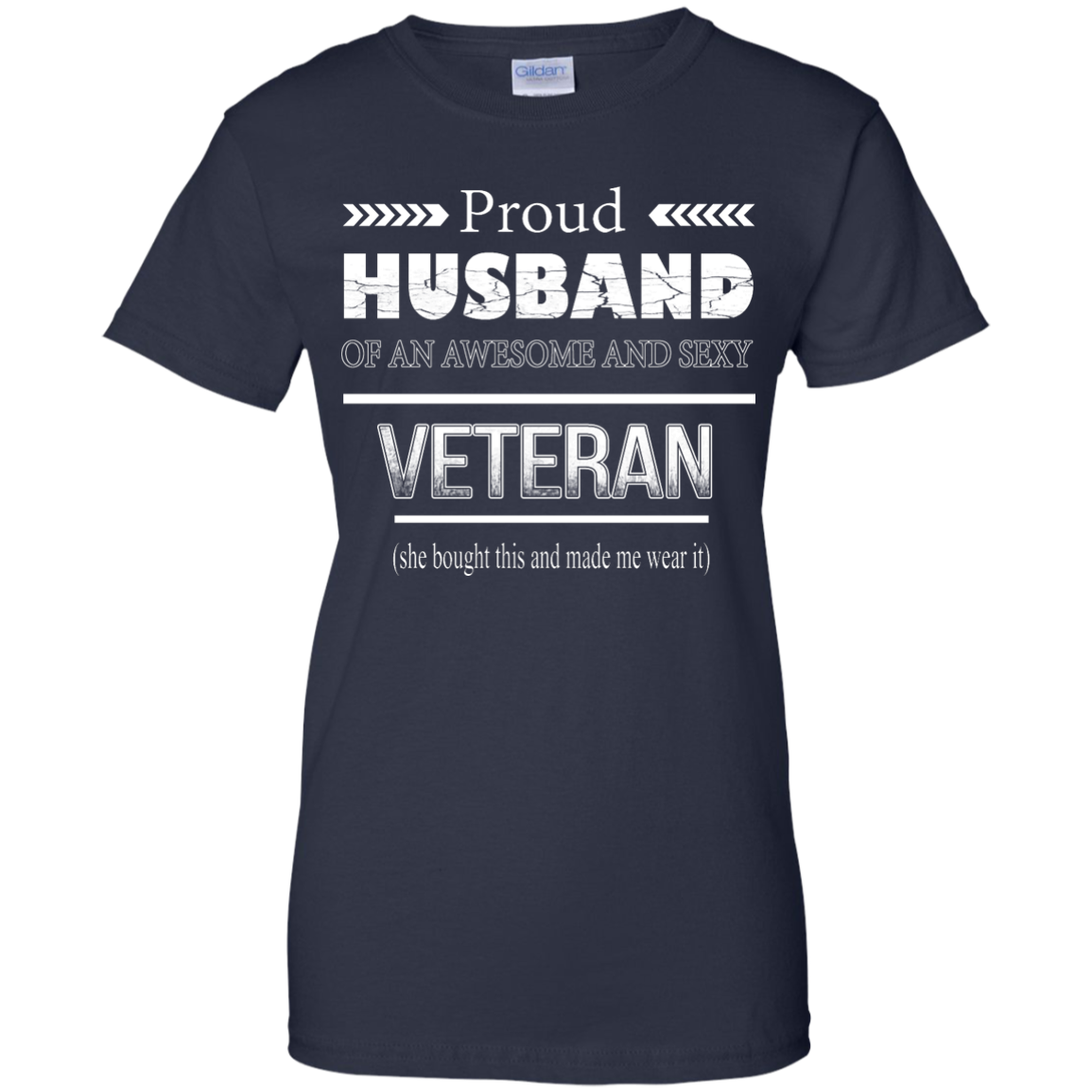 Proud Husband Of An Awesome Veteran T-Shirt, Hoodie, Tank - TeeDragons