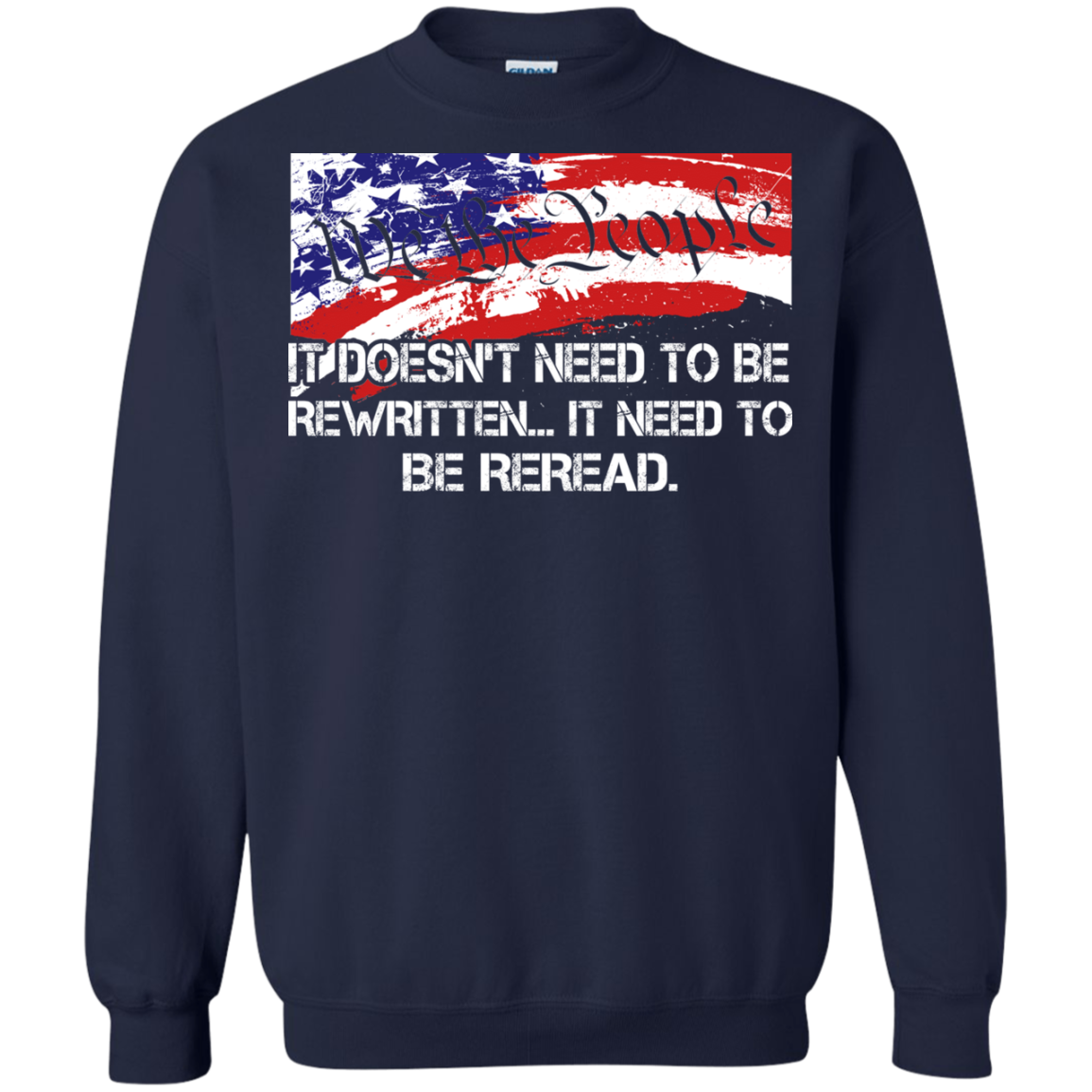 We The People - It Doesn't Need To Be Rewritten Shirt, Hoodie, Tank - TeeDragons