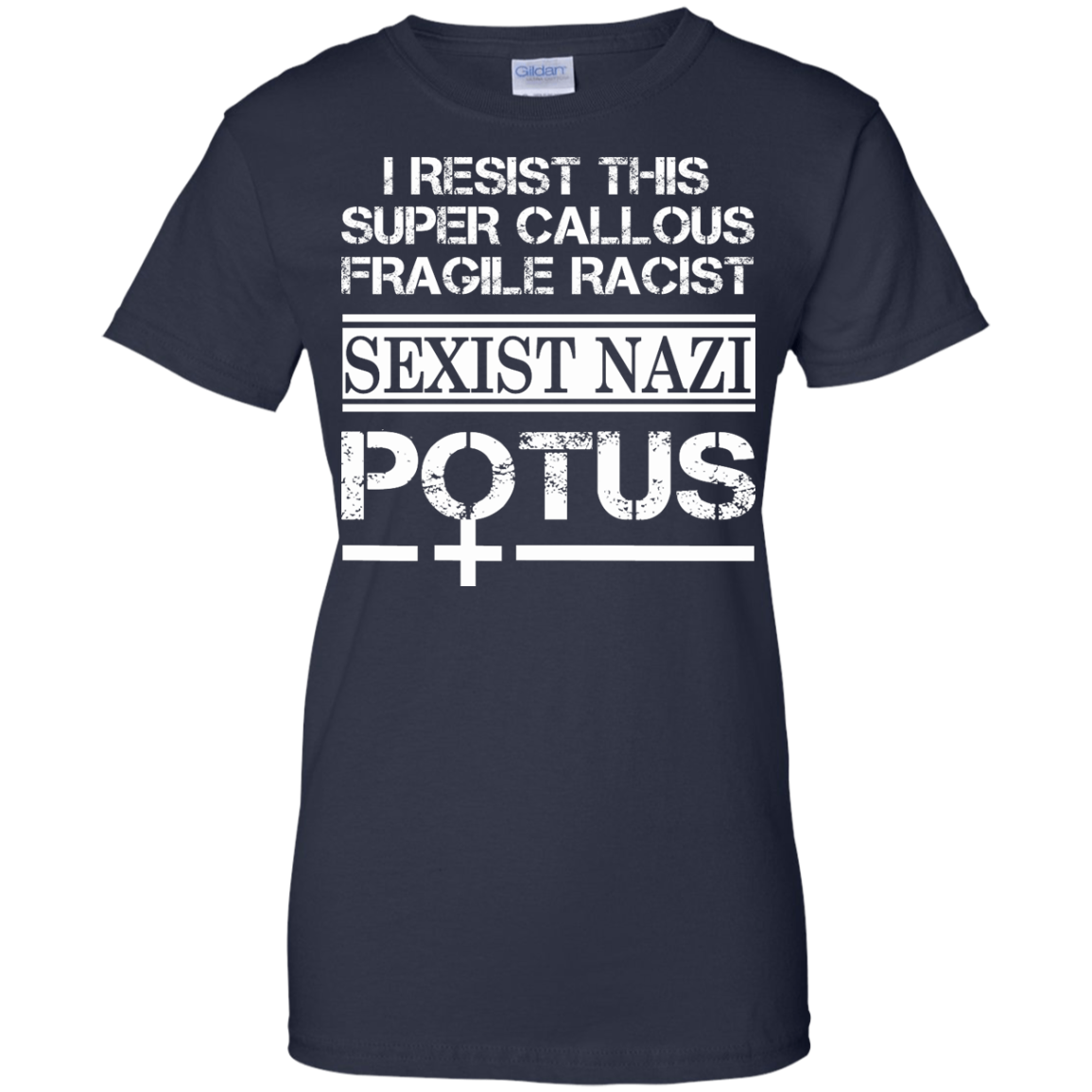 I Resist This Super Callous Fragile Racist Sexist Nazi Potus Shirt - TeeDragons