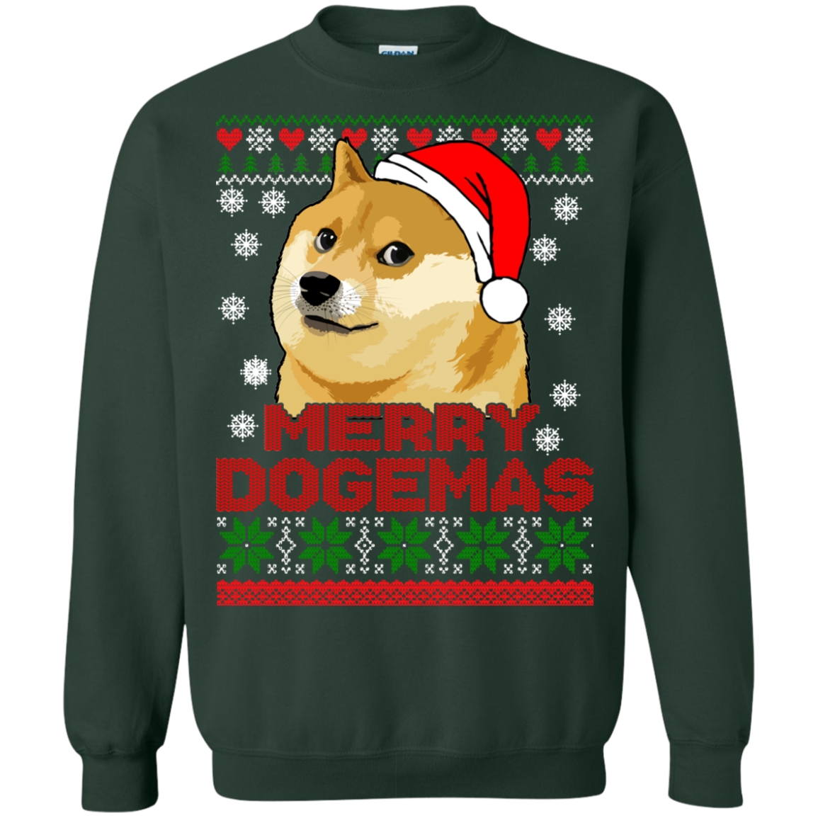 Merry Dogemas Christmas Sweater, Hoodie - TeeDragons