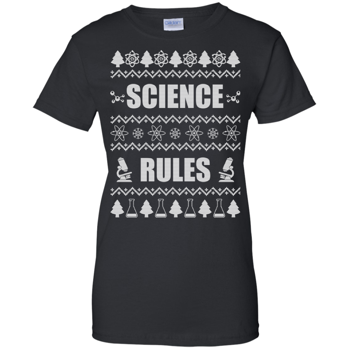 Science Rules Christmas Sweater, Hoodie - TeeDragons