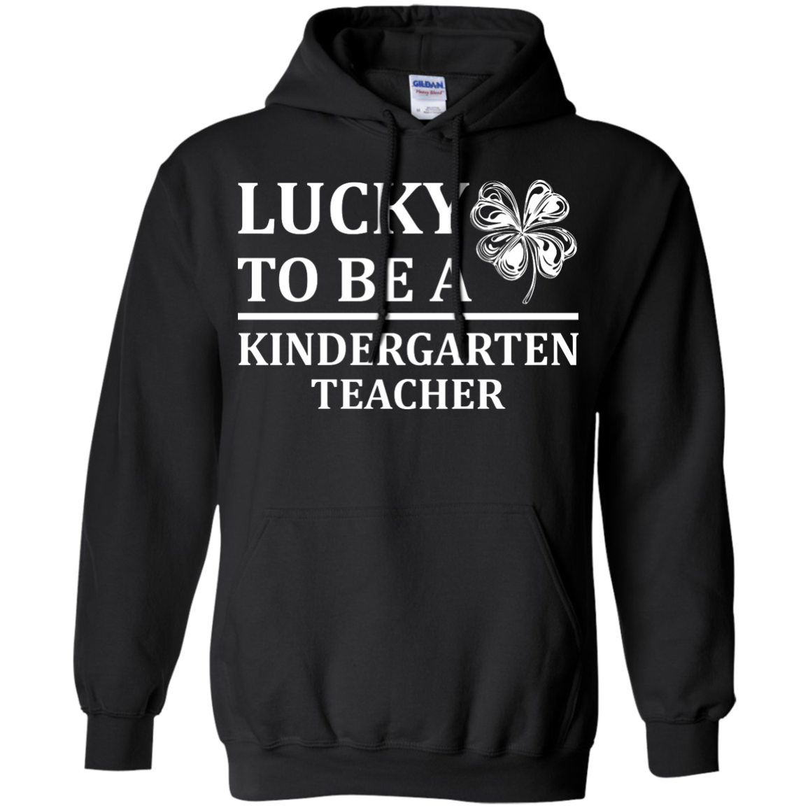 St Patrick's Day - Lucky To Be A Kindergarten Teacher Shirt, Hoodie - TeeDragons