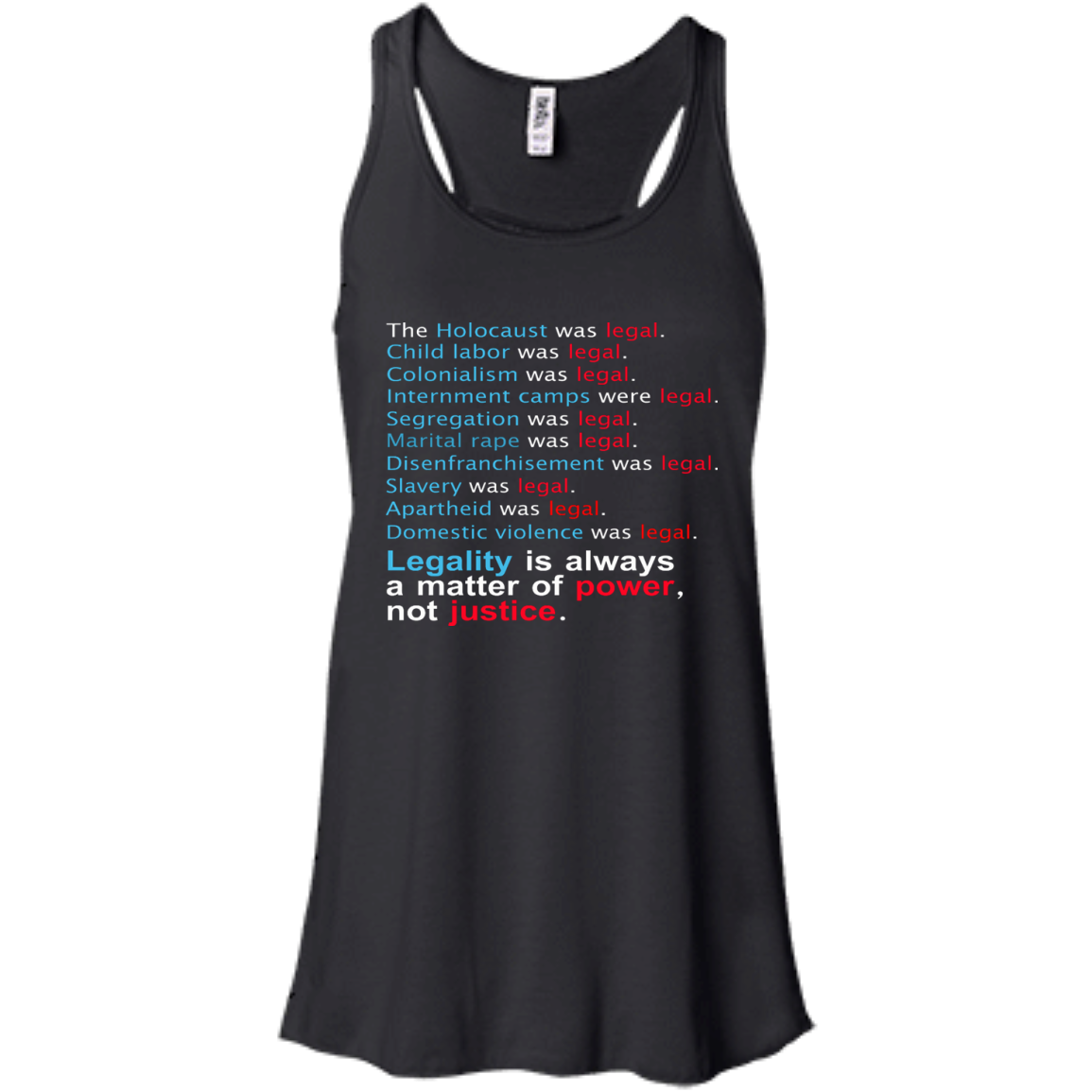 Legality Is Always A Matter Of Power, Not Justice Shirt, Hoodie - TeeDragons