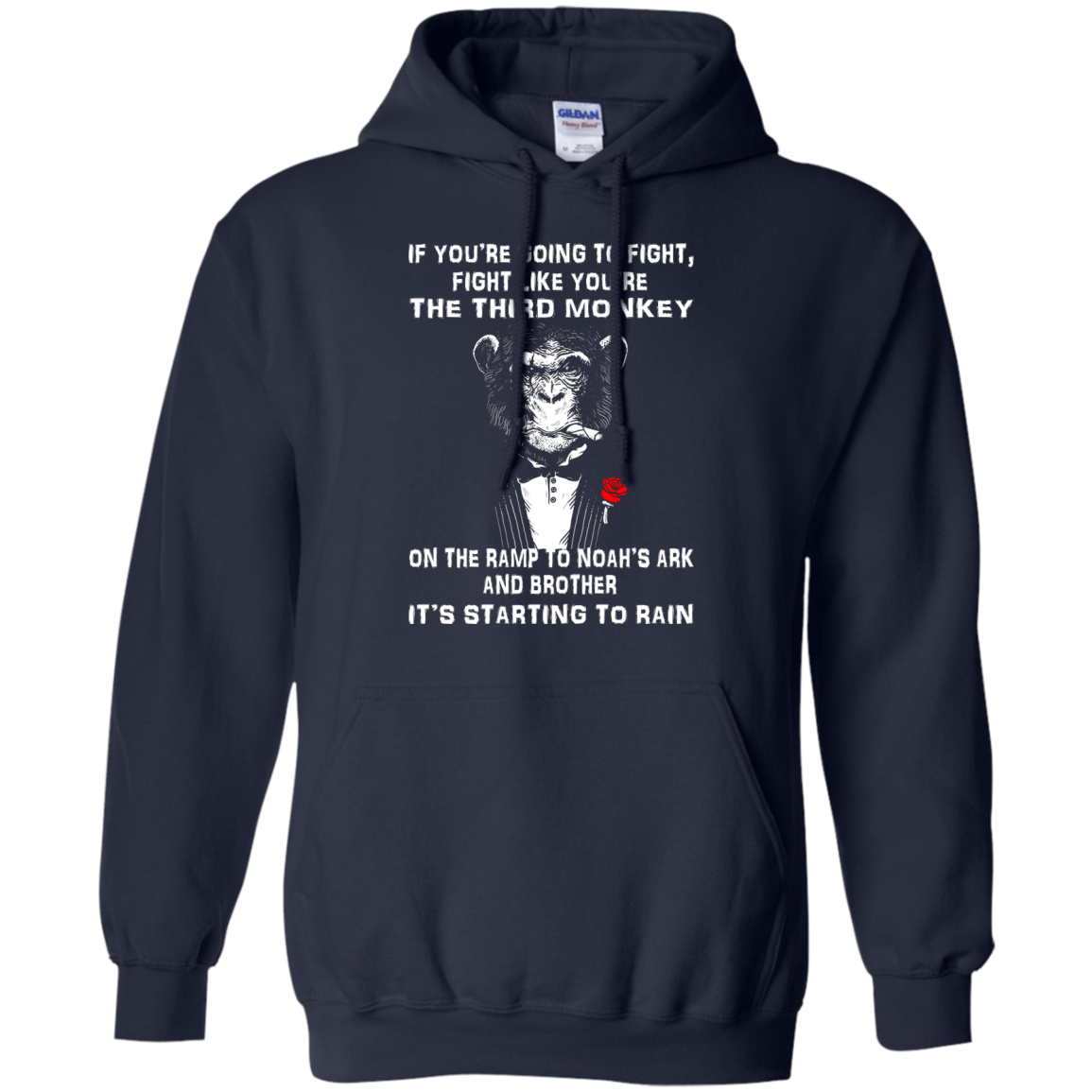 If You're Going To Fight, Fight Like You're The Third Monkey T-Shirt - TeeDragons