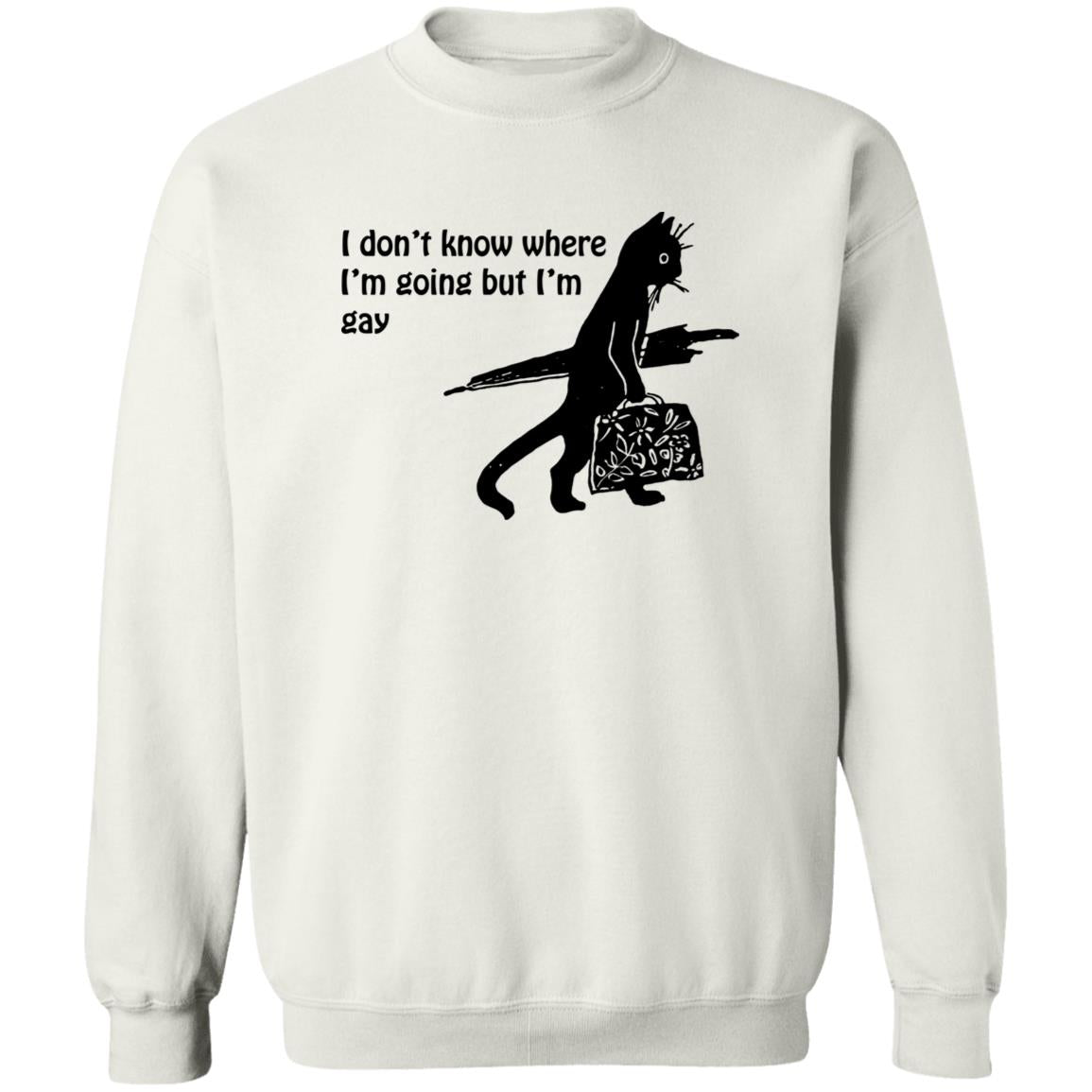 I Don’t Know Where I’m Going But I’m Gay Shirt