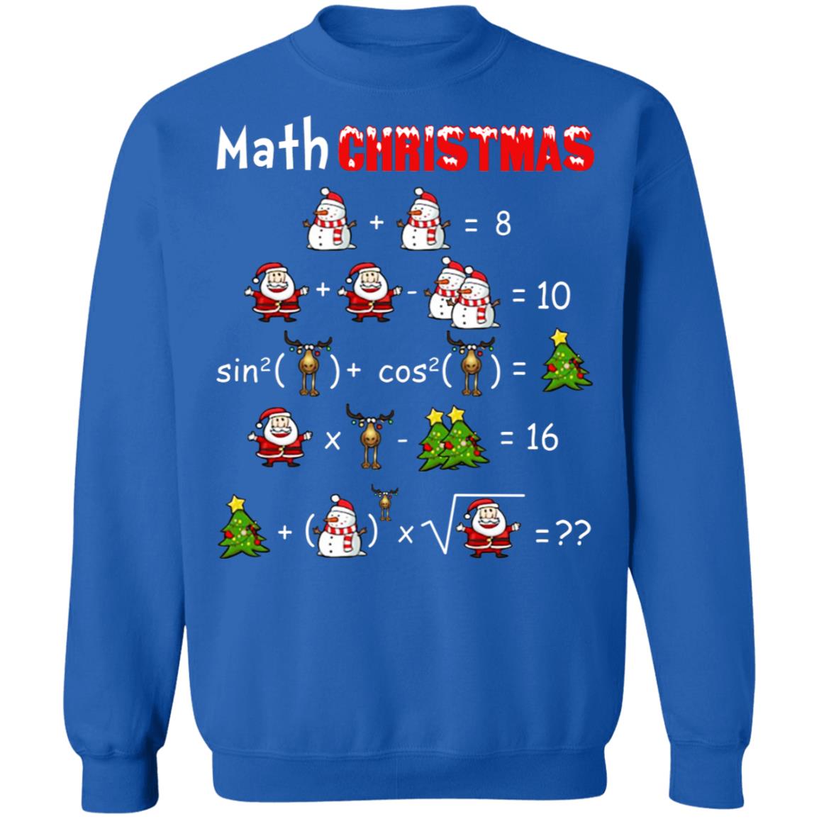 Math Christmas Shirt