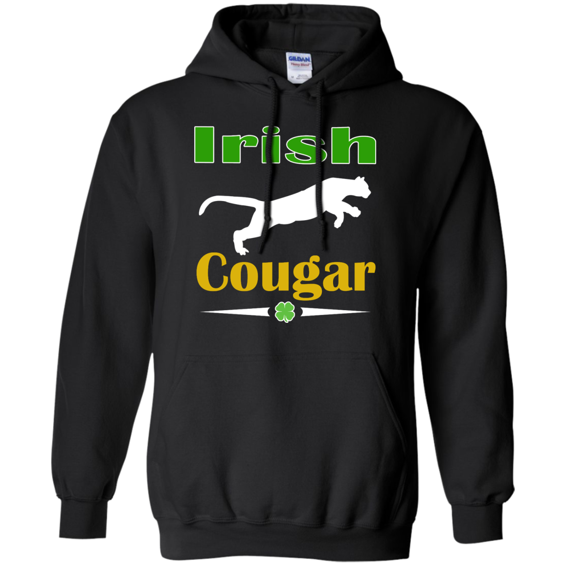 Irish Cougar Shirt - Hoodie - Tank - TeeDragons