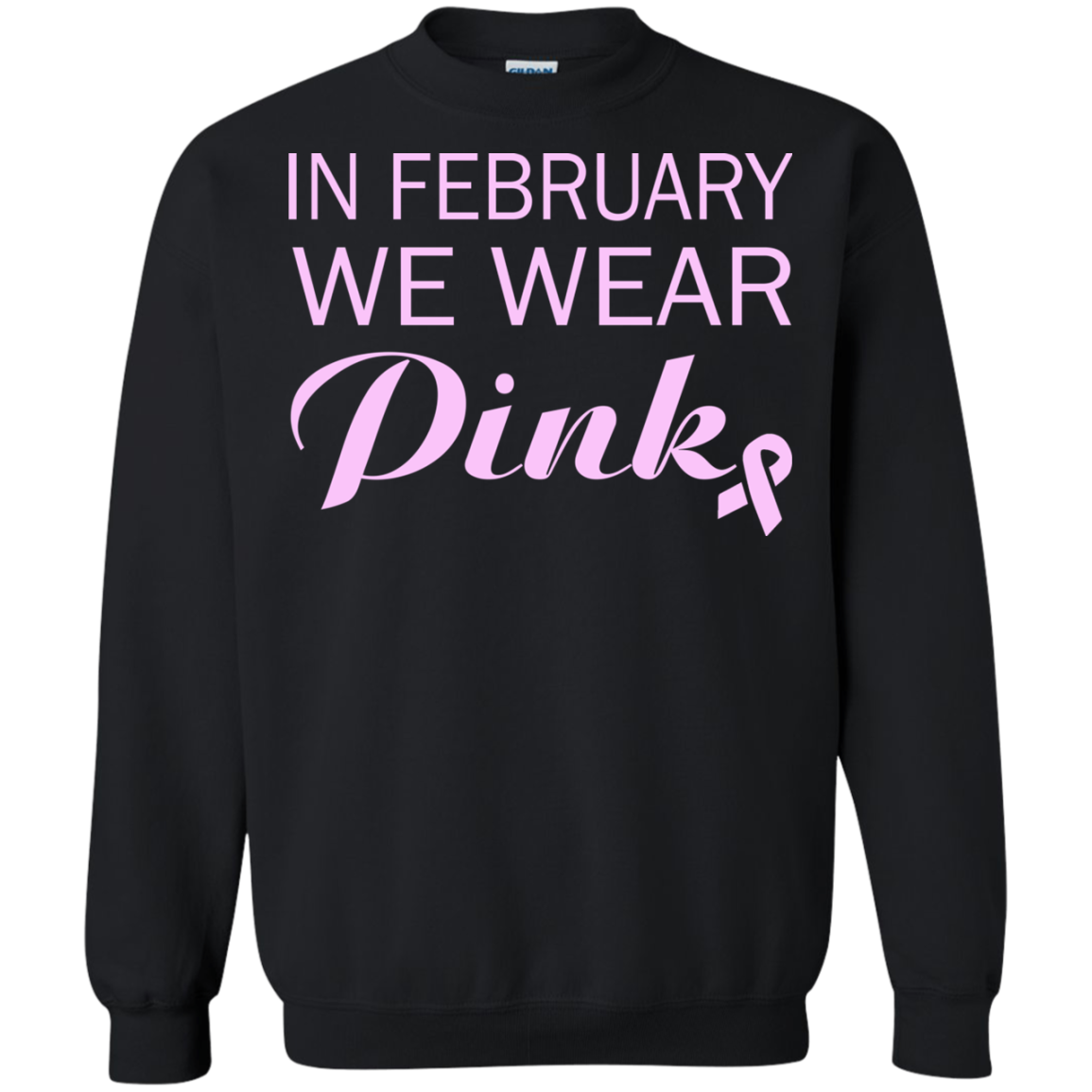 In February We Wear Pink Shirt, Hoodie, Tank - TeeDragons