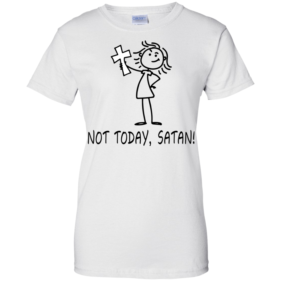 Not Today, Satan Shirt, Sweatshirt, Tank - TeeDragons