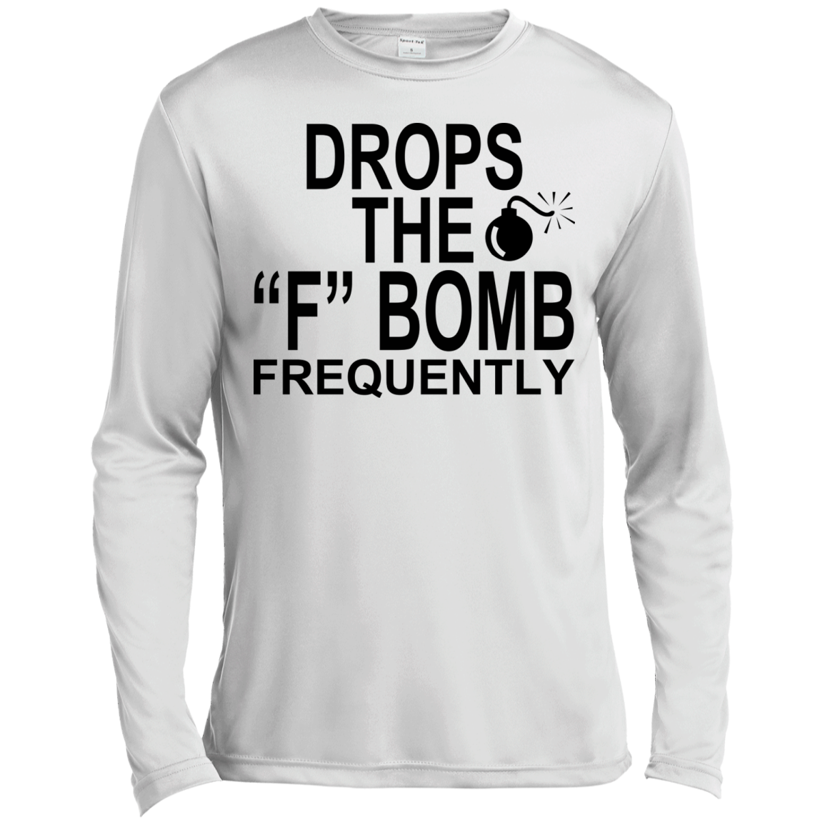 Drops The F Bomb Frequently Shirt, Hoodie, Tank - TeeDragons