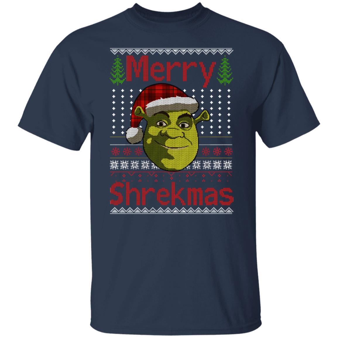 Merry Shrekmas Christmas Sweater