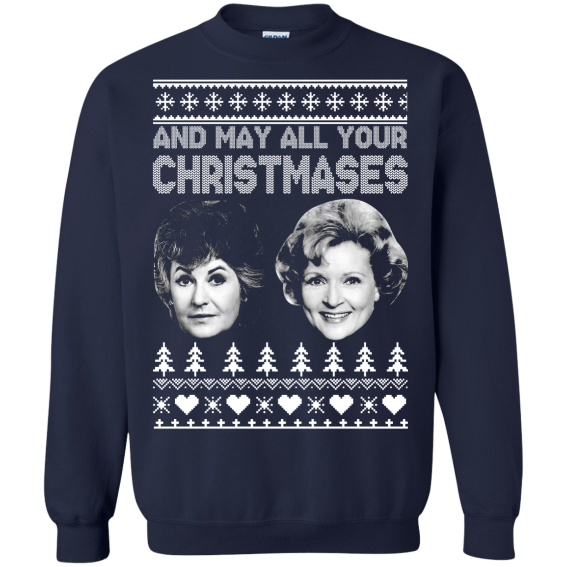 Bea And White - And May All Your Christmases Sweater - TeeDragons