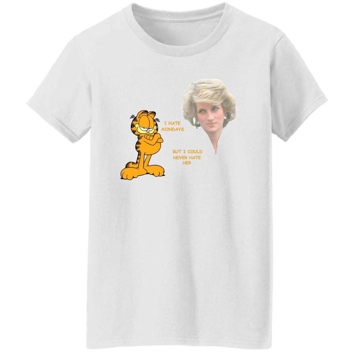 Garfield I Hate Monday But I Could Never Hate Her Shirt