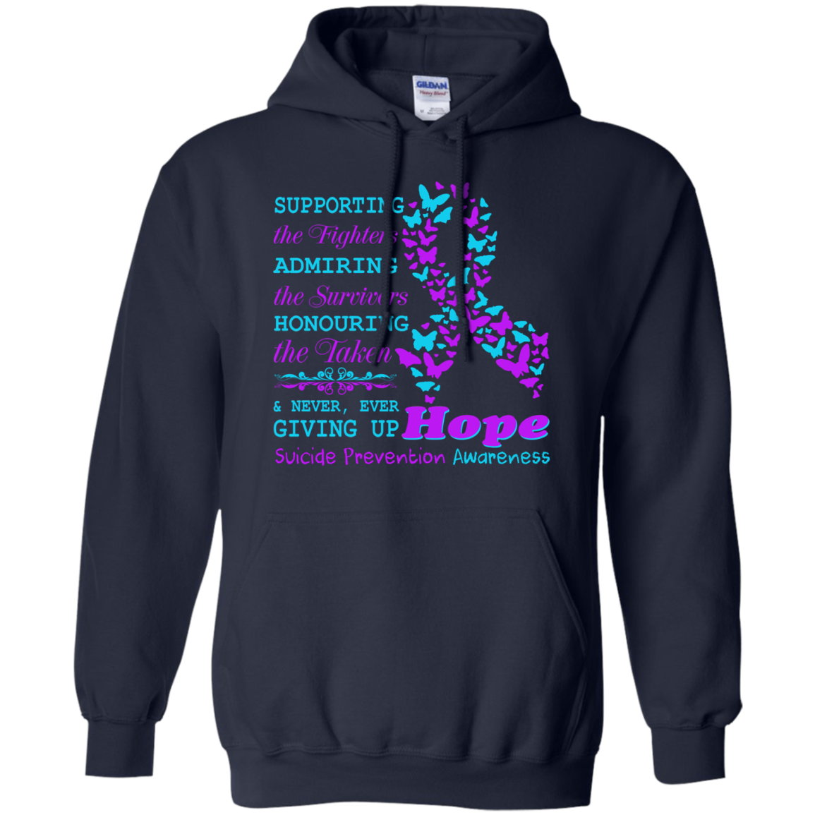 Supporting The Fighters - Admiring The Survivors - Honouring The Taken T-shirt - TeeDragons