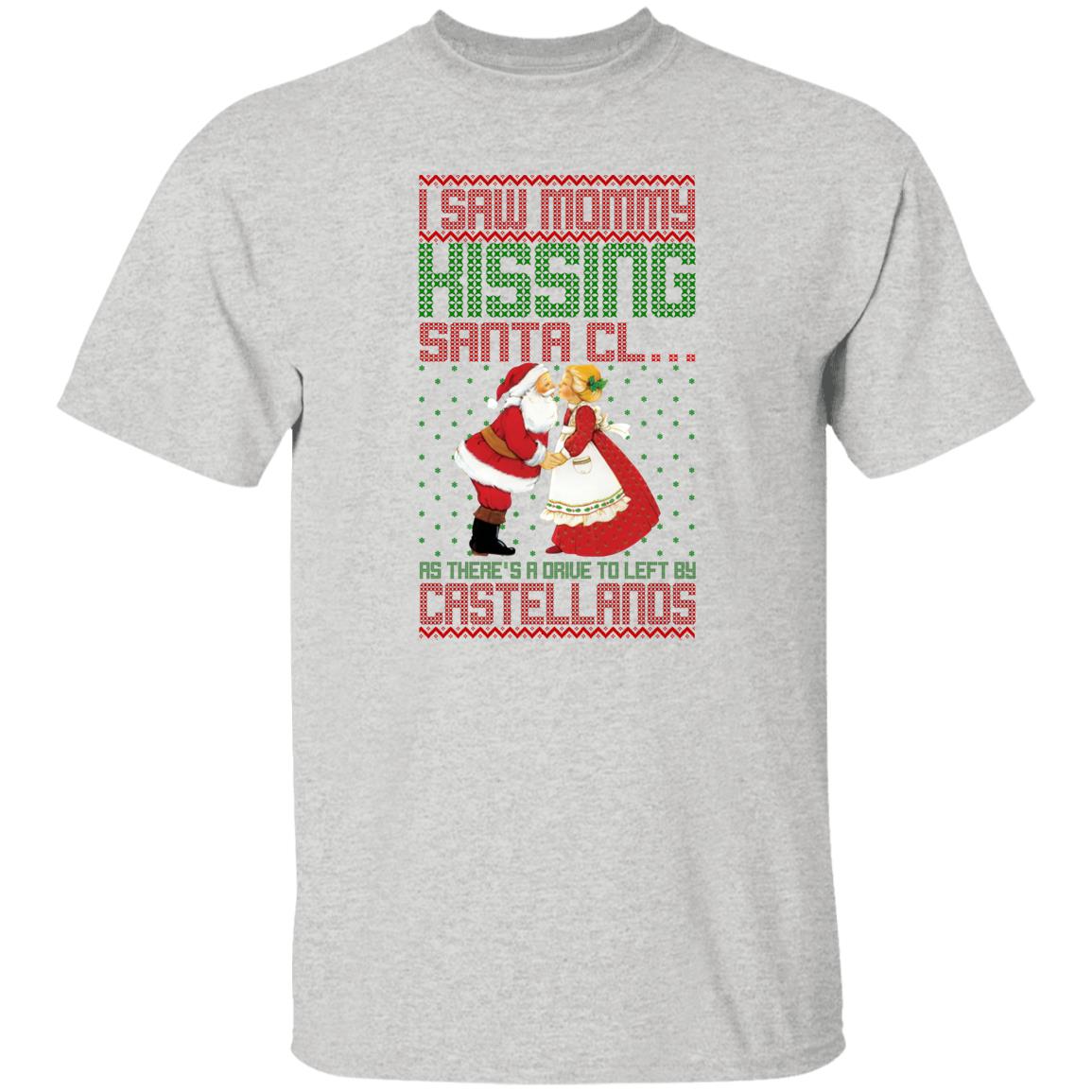 I Saw Mommy Kissing Santa Claus Christmas Sweater