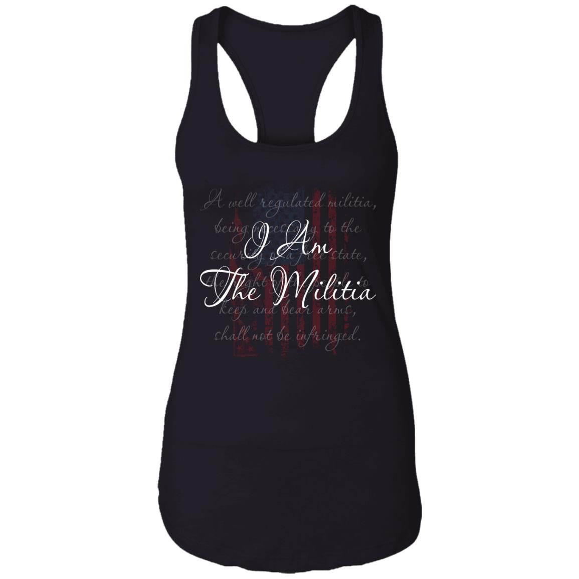 I am the militia - A well regulated militia shirt