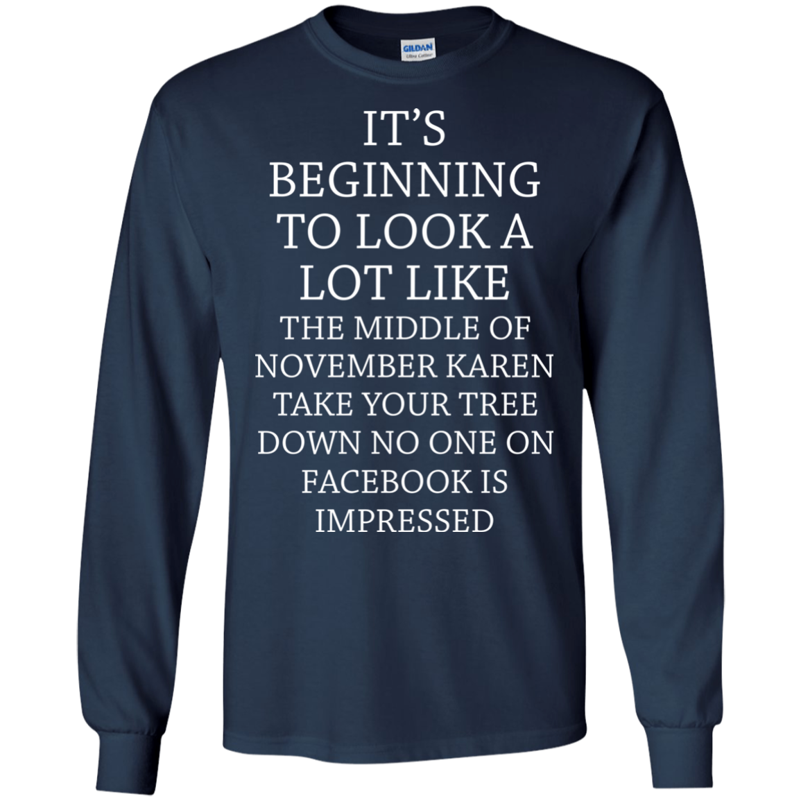 It's Beginning To Look A Lot Like The Middle Of November Karen T-shirt - TeeDragons