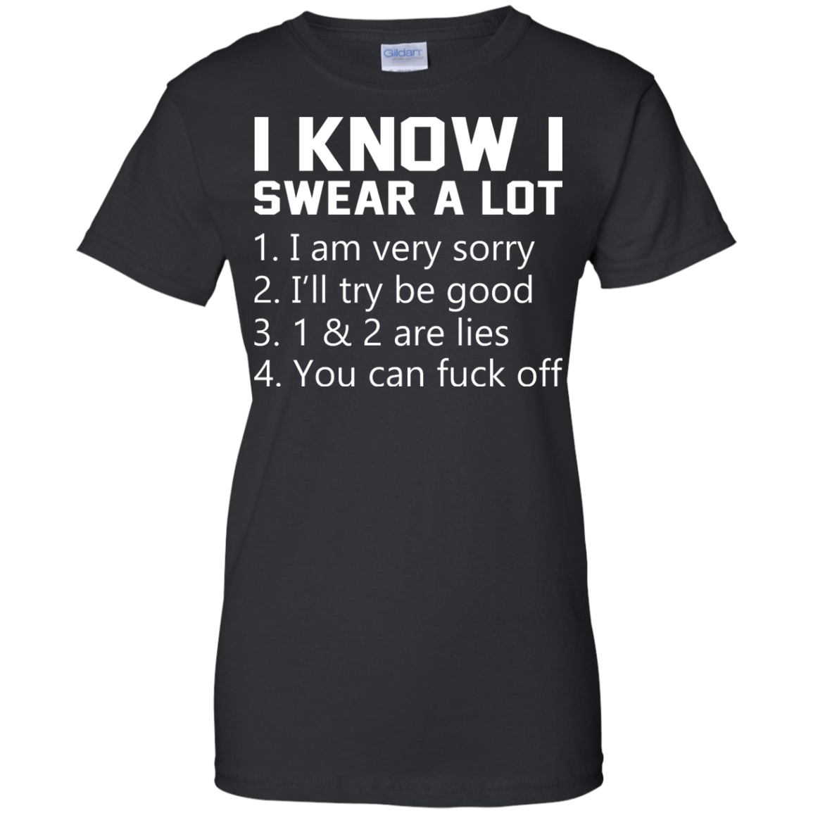 I Know I Swear A Lot Shirt, Hoodie, Tank - TeeDragons