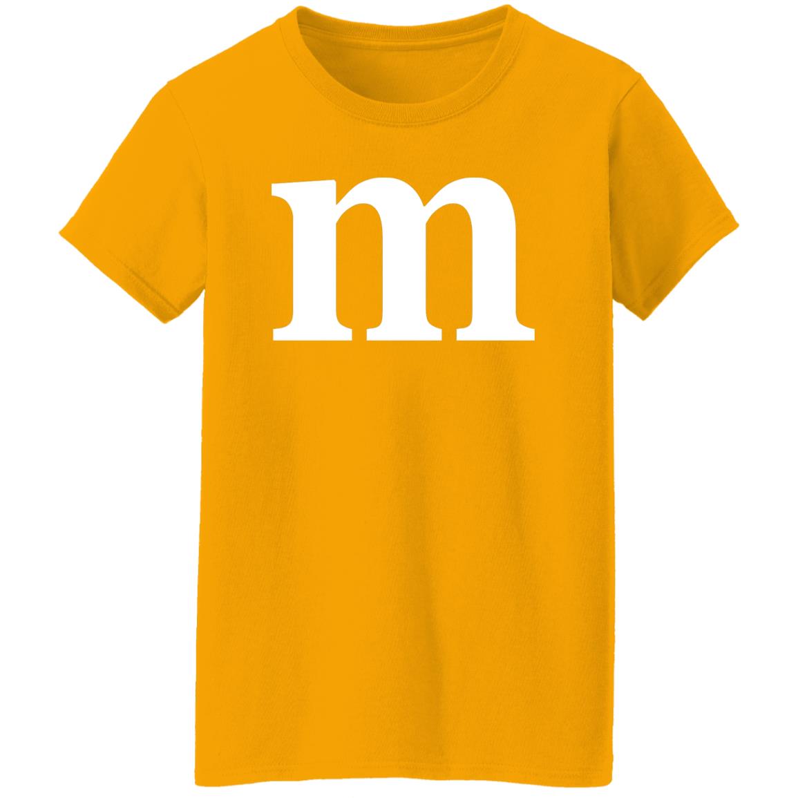 Letter M Halloween Shirt