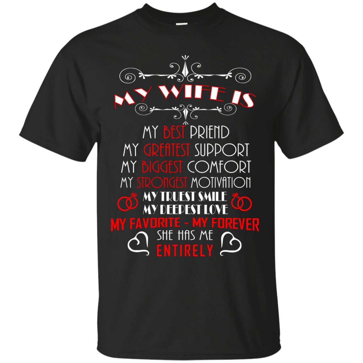 My Wife Is My Best Friend - She Has Me Entirely Shirt, Hoodie, Tank - TeeDragons