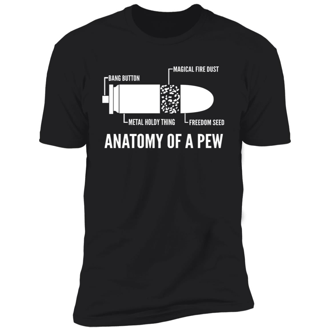 Anatomy Of A Pew Shirt