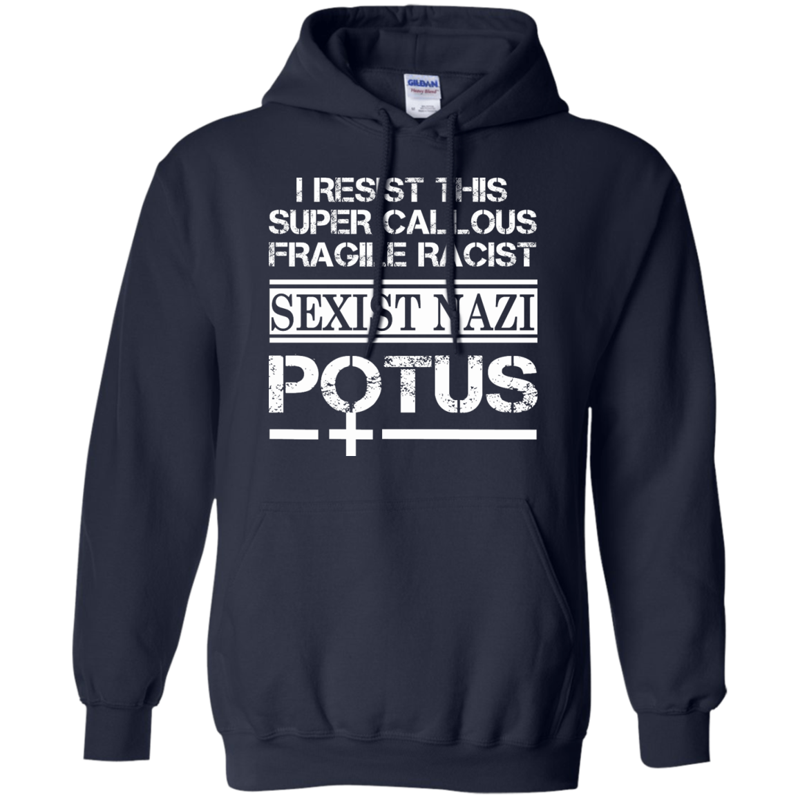 I Resist This Super Callous Fragile Racist Sexist Nazi Potus Shirt - TeeDragons