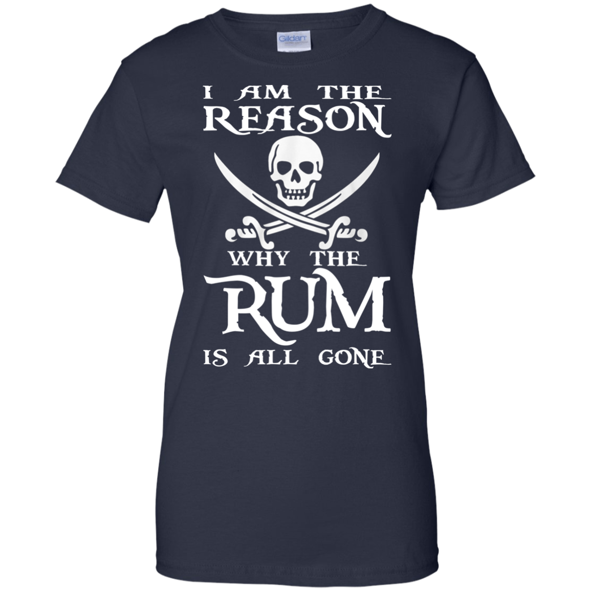I Am The Reason Why The RUM Is All Gone Shirt, Hoodie - TeeDragons