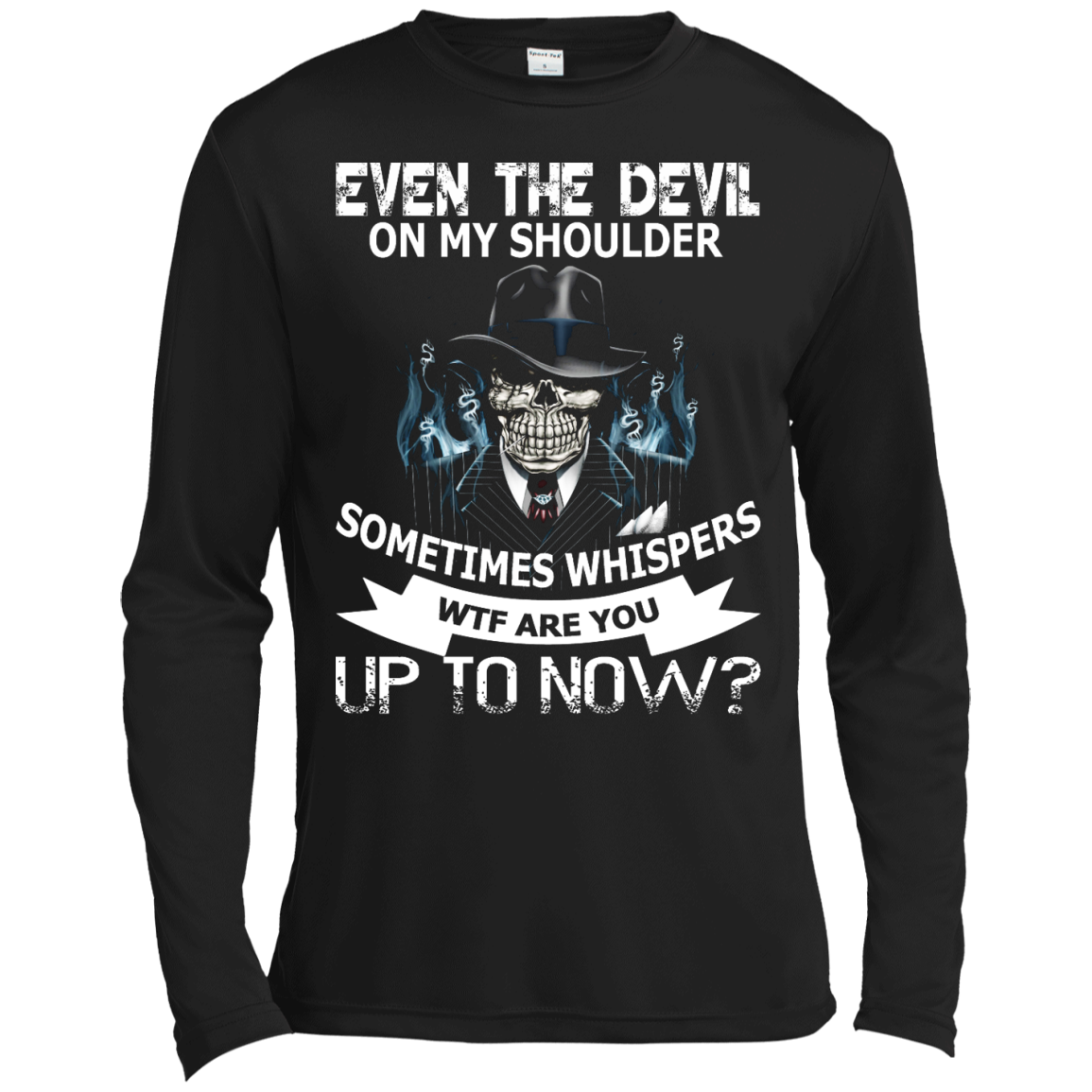 Even The Devil On My Shoulder Shirt, Hoodie, Tank - TeeDragons