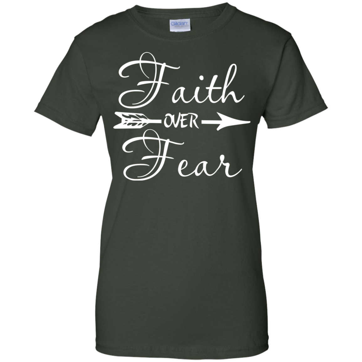 Faith Over Fear Shirt, Hoodie, Tank - TeeDragons