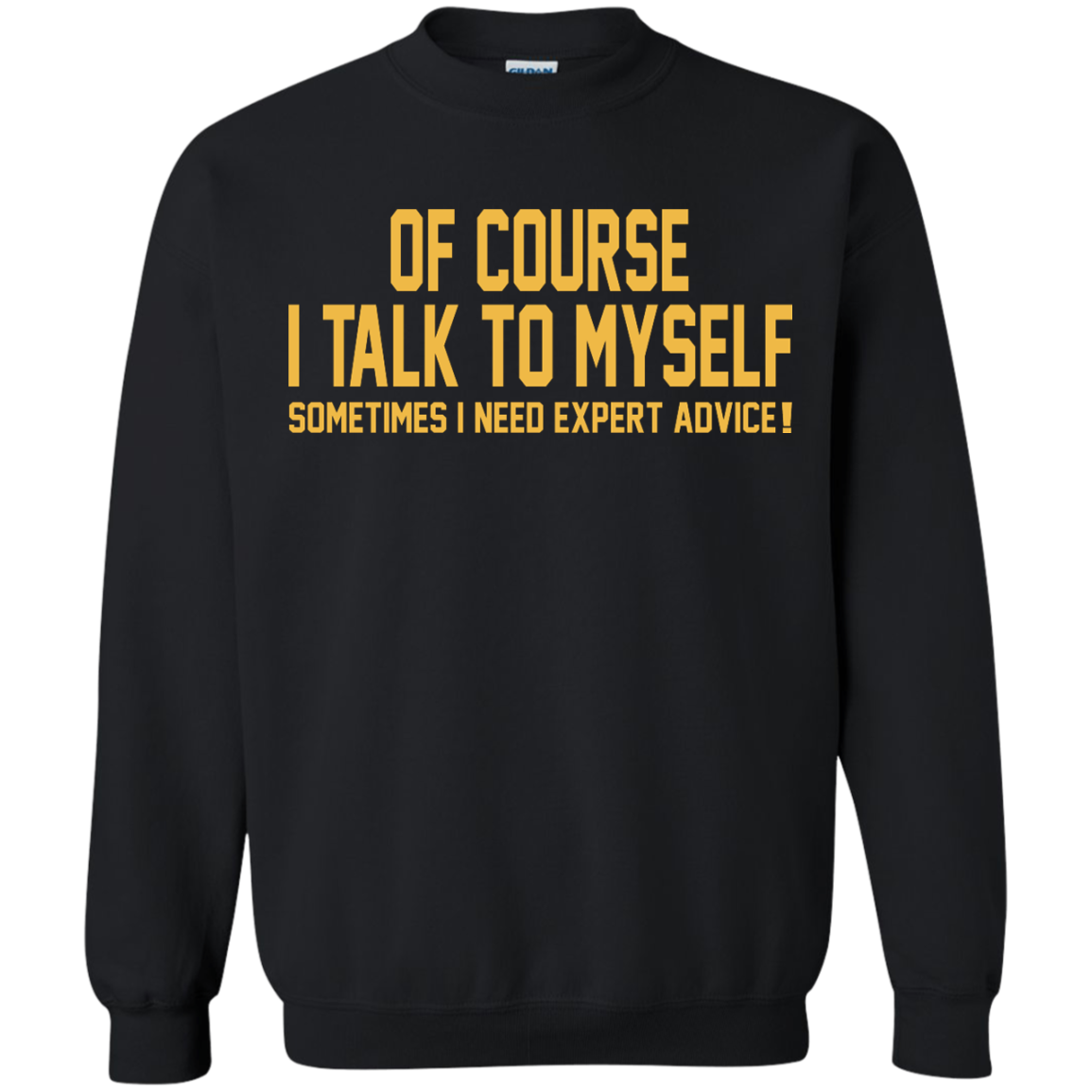 Of Course I Talk To Myself Sometimes I Need Expert Advice T-Shirt - TeeDragons