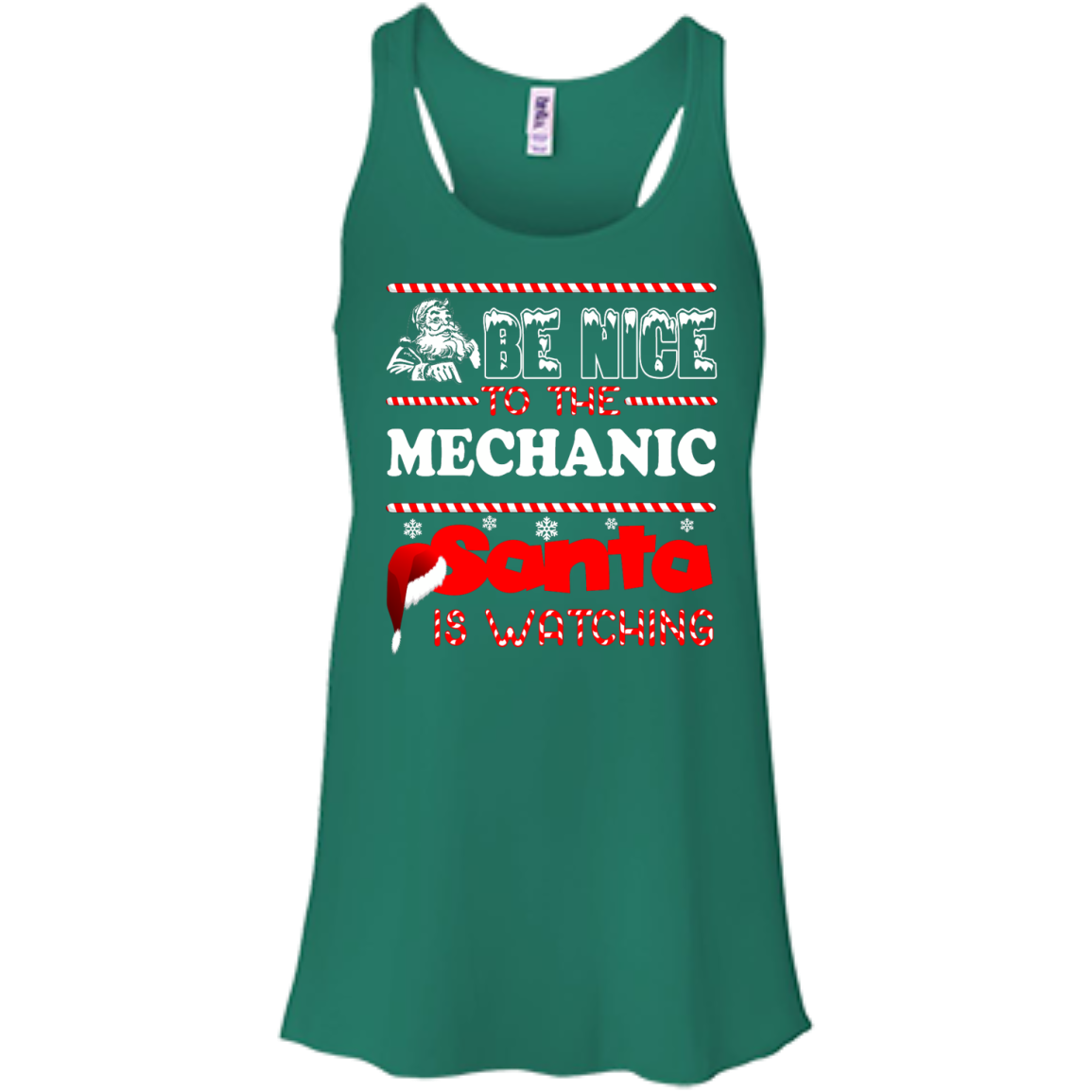 Be Nice To The Mechanic Santa Is Watching Shirt, Hoodie, Tank - TeeDragons