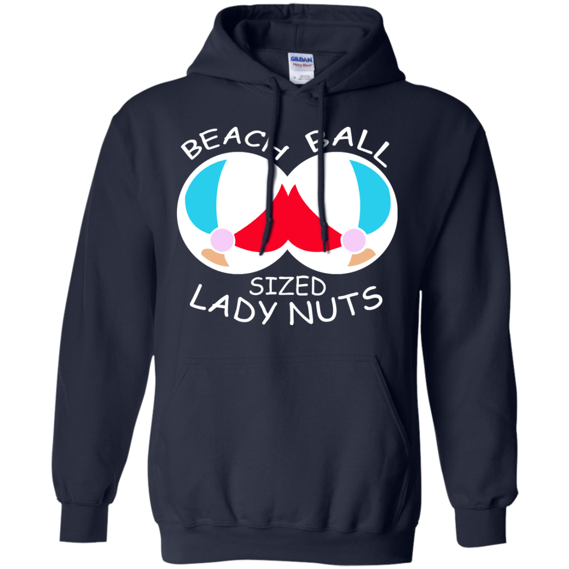 Beach Ball Sized Lady Nuts Shirt, Sweatshirt - TeeDragons