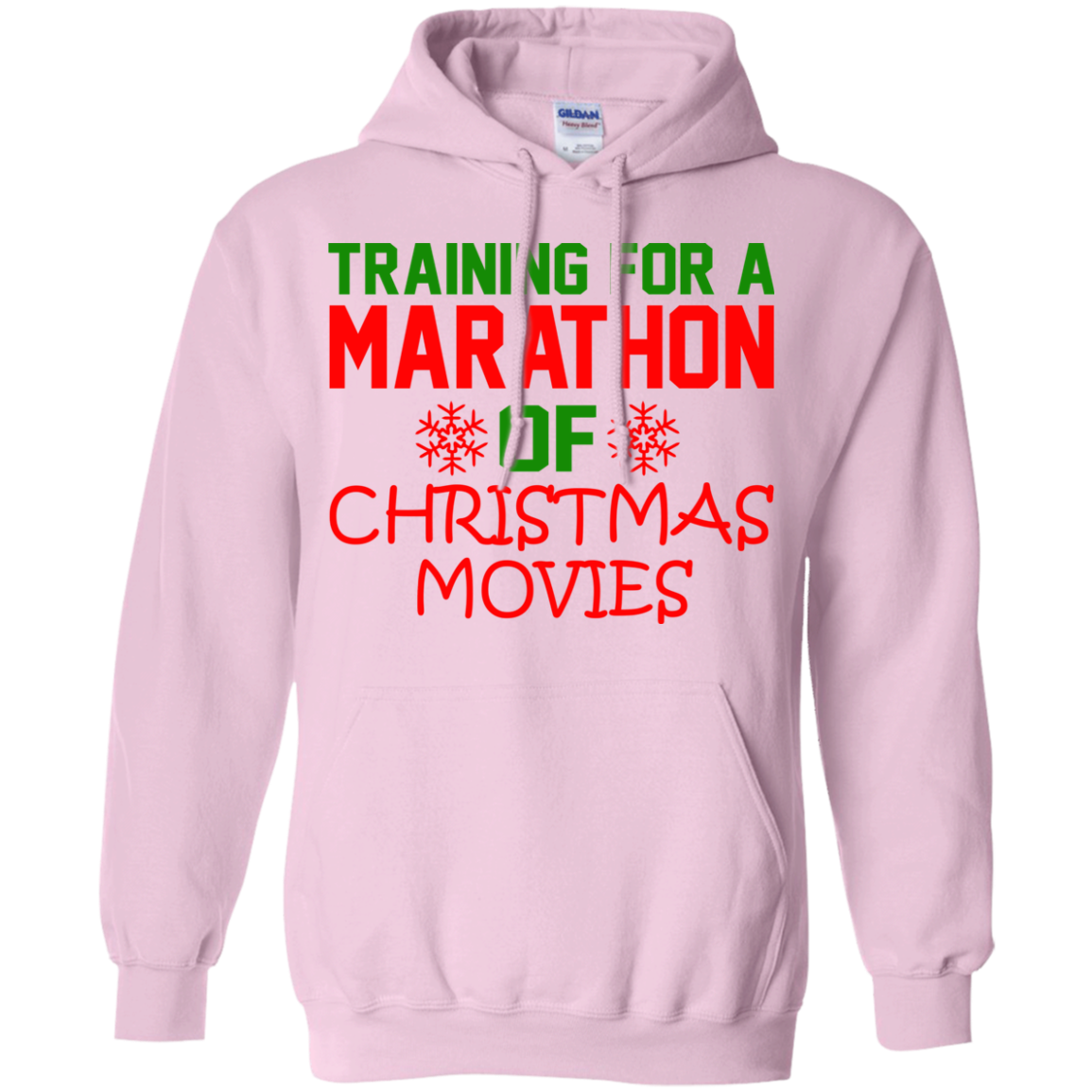 Training For A Marathon Of Christmas Movies Shirt, Sweatshirt - TeeDragons