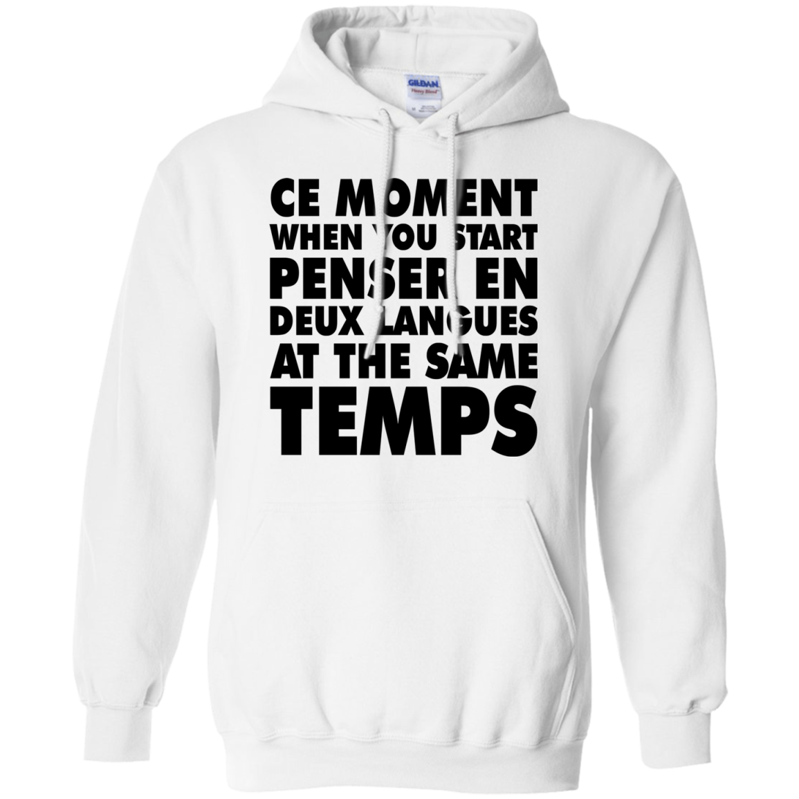 CE Moment When You Start Penser EN Deux Langues At The Same Temps Shirt - TeeDragons