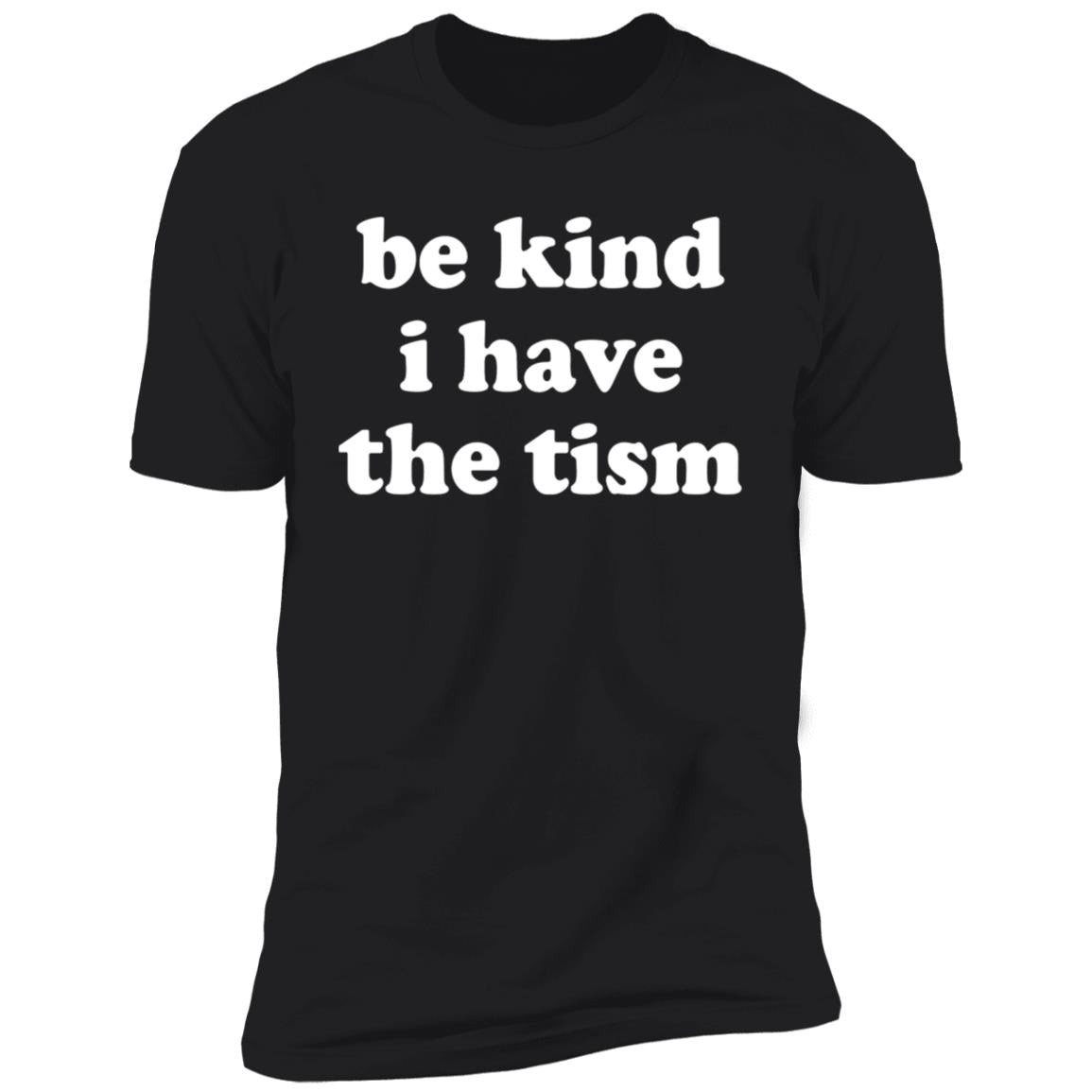 Be kind i have the tism shirt