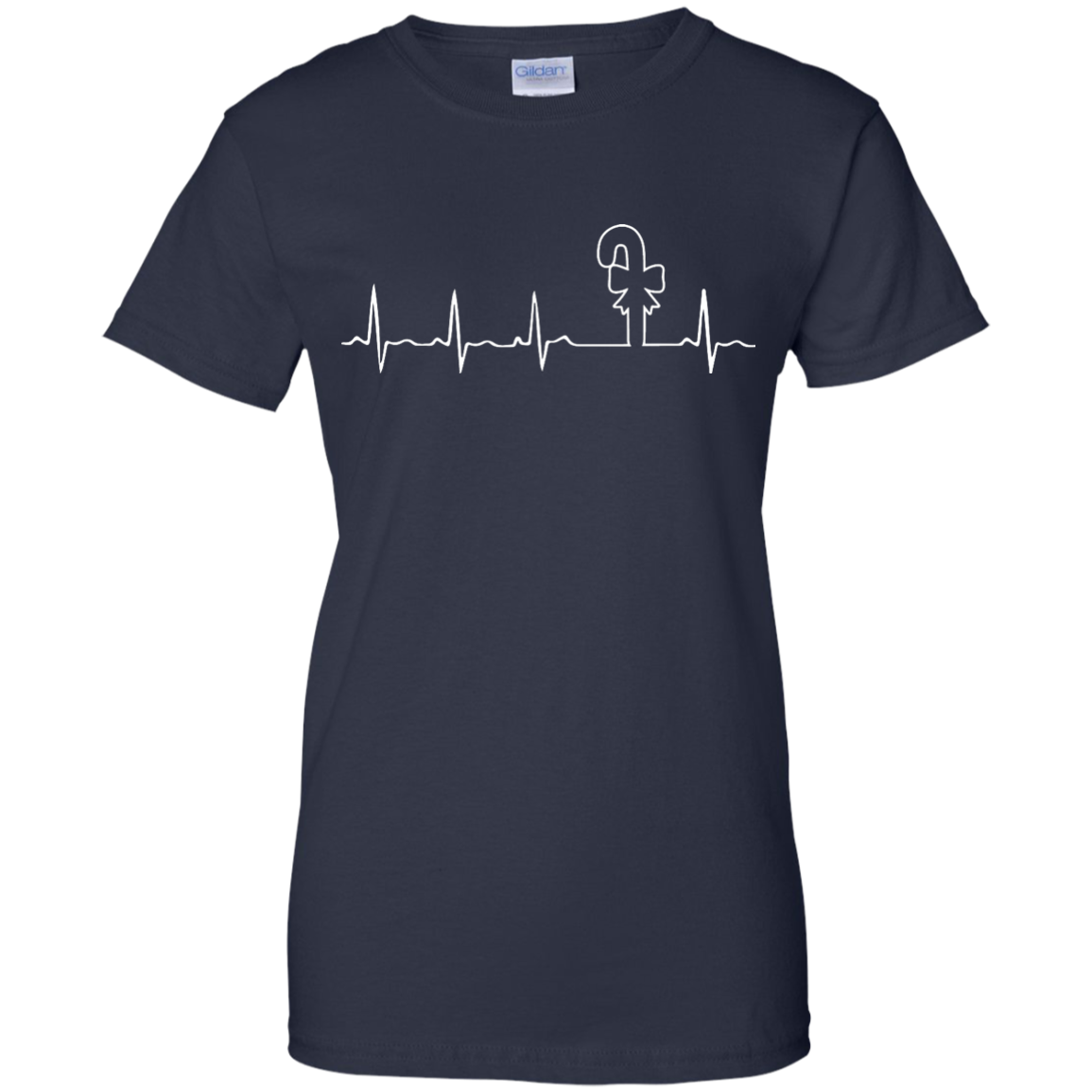 Christmas Candy HeartBeat T-Shirt, Hoodie, Tank - TeeDragons