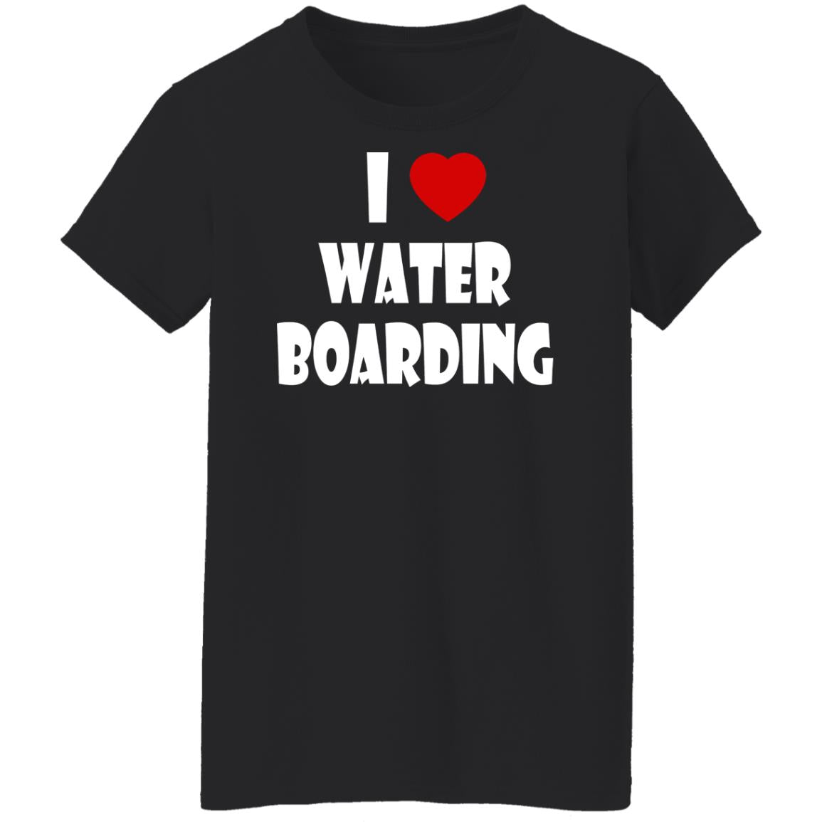 I love water boarding shirt - TeeDragons