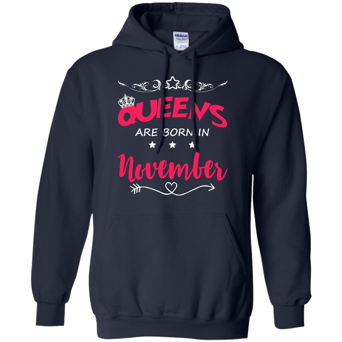 Queens Are Born In November Shirt, Hoodie, Tank - TeeDragons