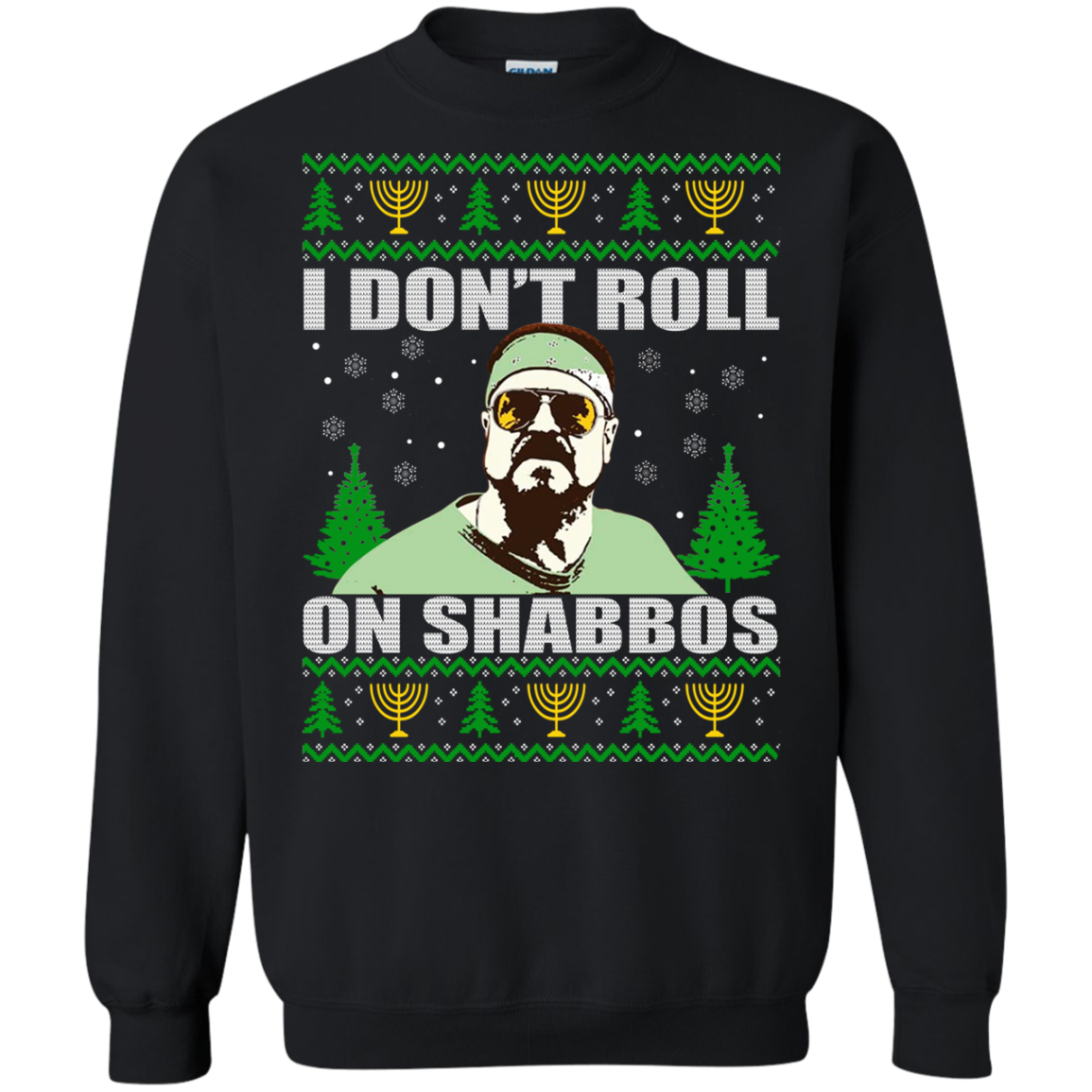 I Don’t Roll on Shabbos Ugly Christmas Sweater - TeeDragons