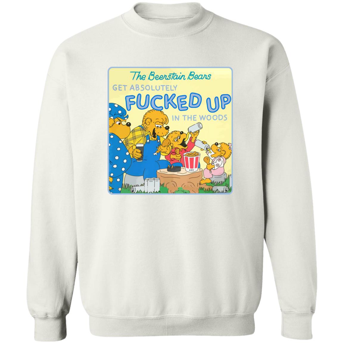 The Beerstain Bears Get Absolutely F-cked Up In The Woods Shirt