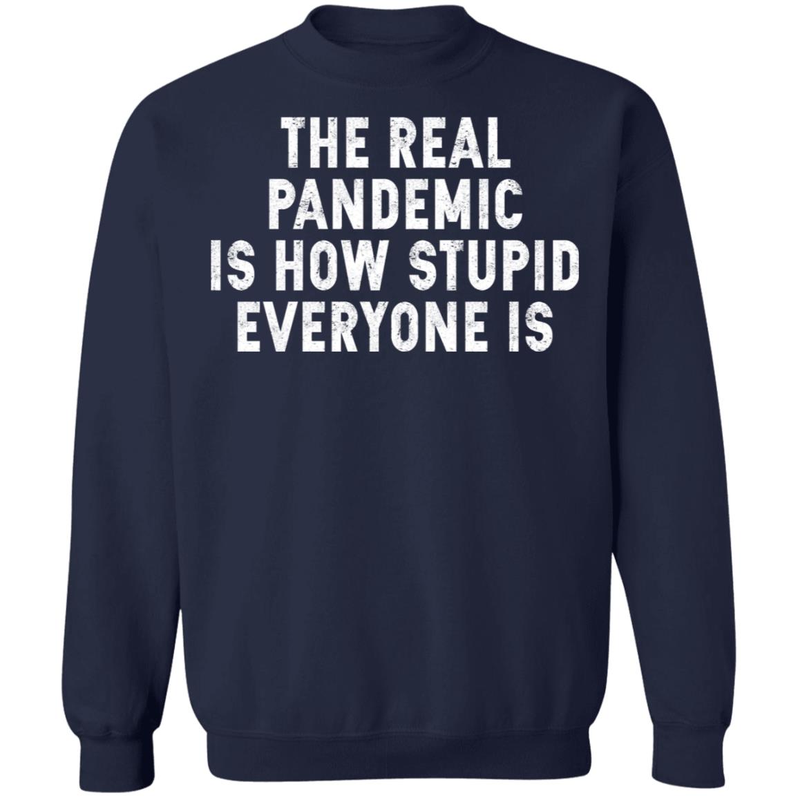 The Real Pandemic Is How Stupid Everyone Is Shirt