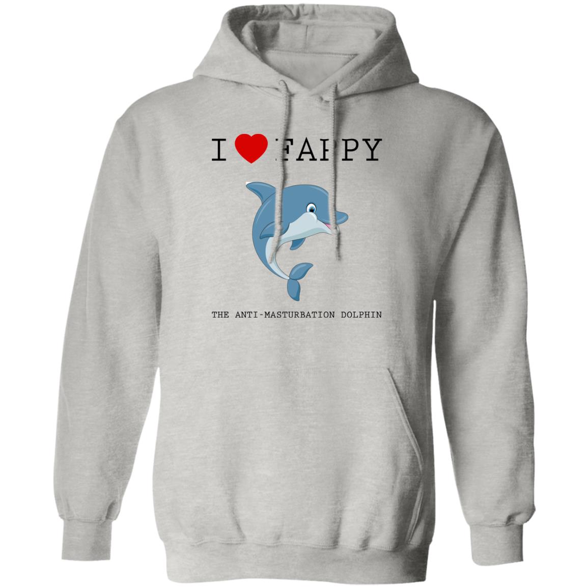 I Love Fappy The Anti-Masturbation Dolphin Shirt
