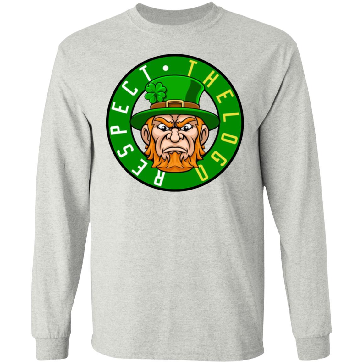 St Patrick's Day - Respect The Logo Leprechaun Shirt