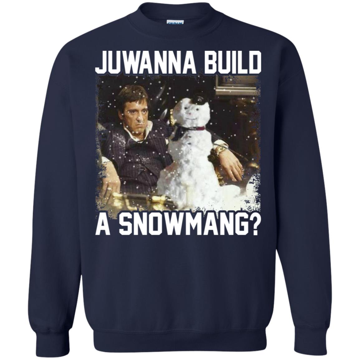 Juwanna Build A Snowmang Christmas Sweater - TeeDragons