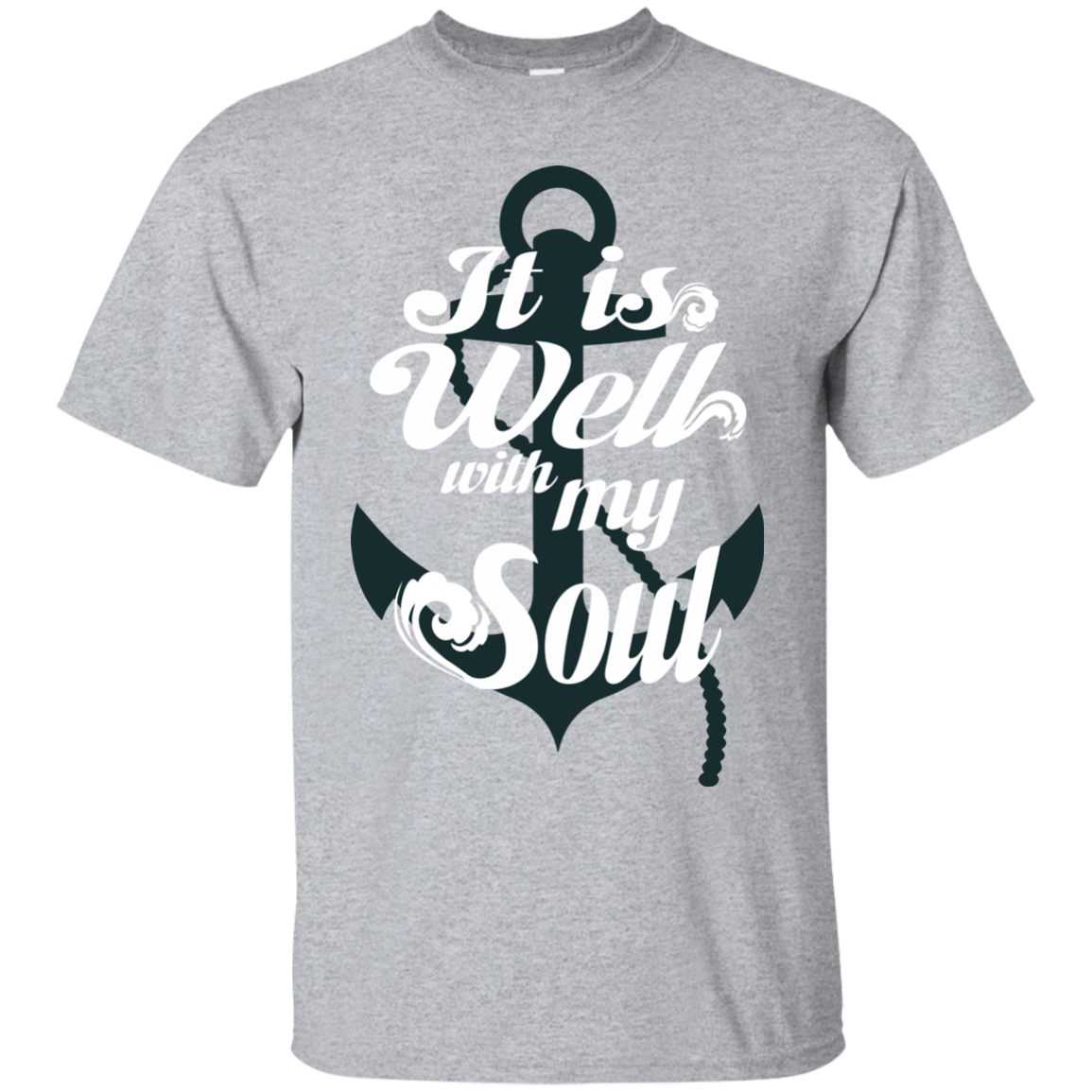 It Is Well With My Soul Shirt, Hoodie, Tank - TeeDragons