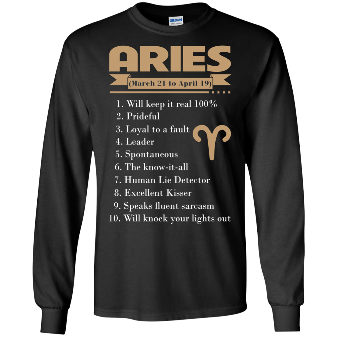 Aries - Will Keep It Real 100% Shirt, Hoodie, Tank - TeeDragons