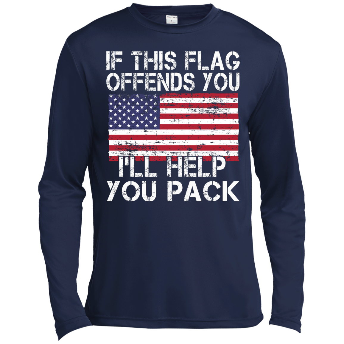 If This Flag Offends You - I'll Help You Pack Shirt, Hoodie, Tank - TeeDragons