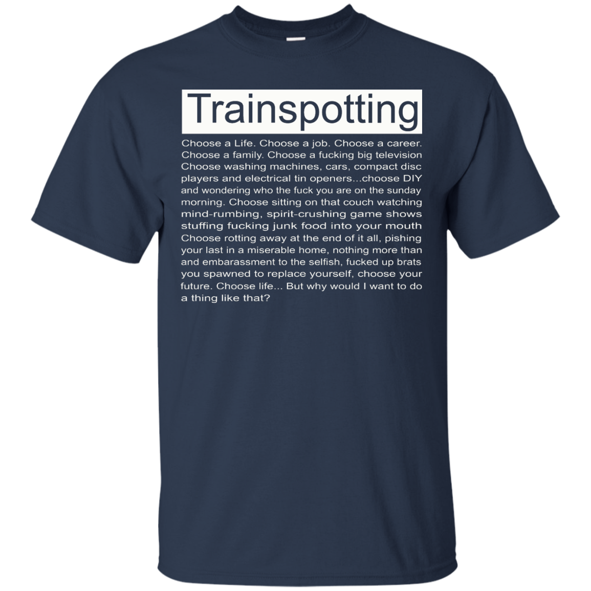 Trainspotting Shirt, Hoodie, Tank - TeeDragons